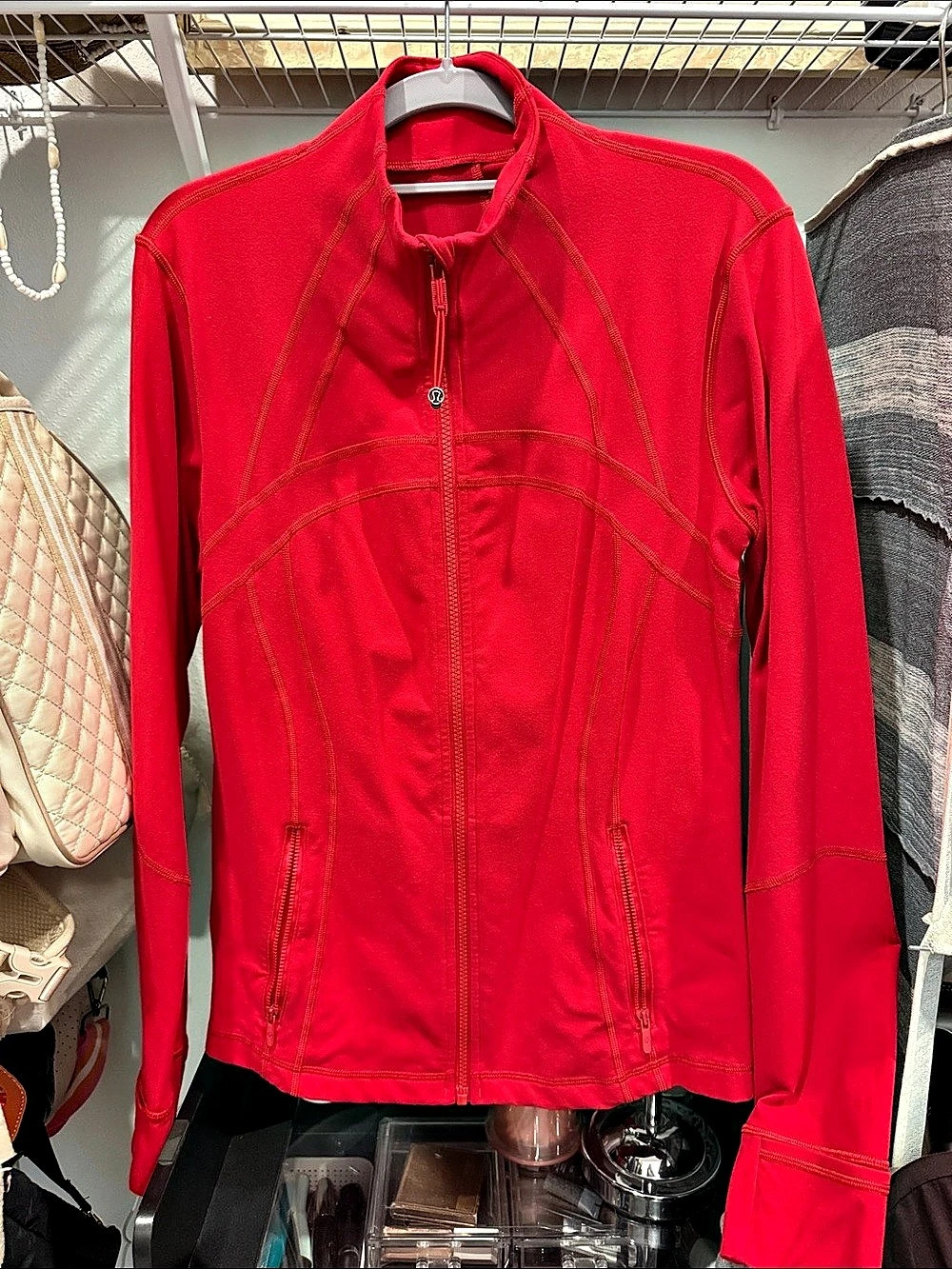 Lululemon Define Jacket Red